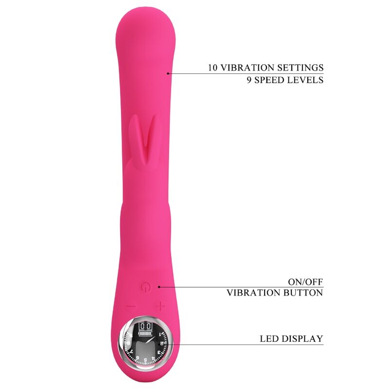 Vibromasseur rabbit et point G Lamar - Pretty Love