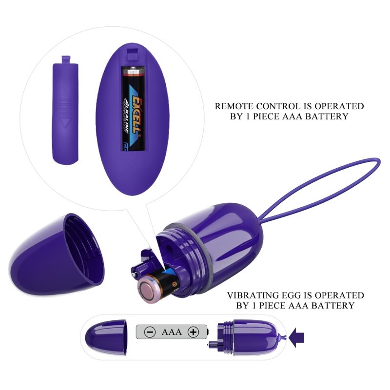 Mini Œuf Vibrant Télécommandé