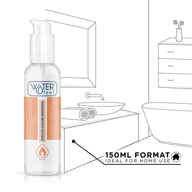 Lubrifiant Effet Chaleur Waterfeel 150 ml