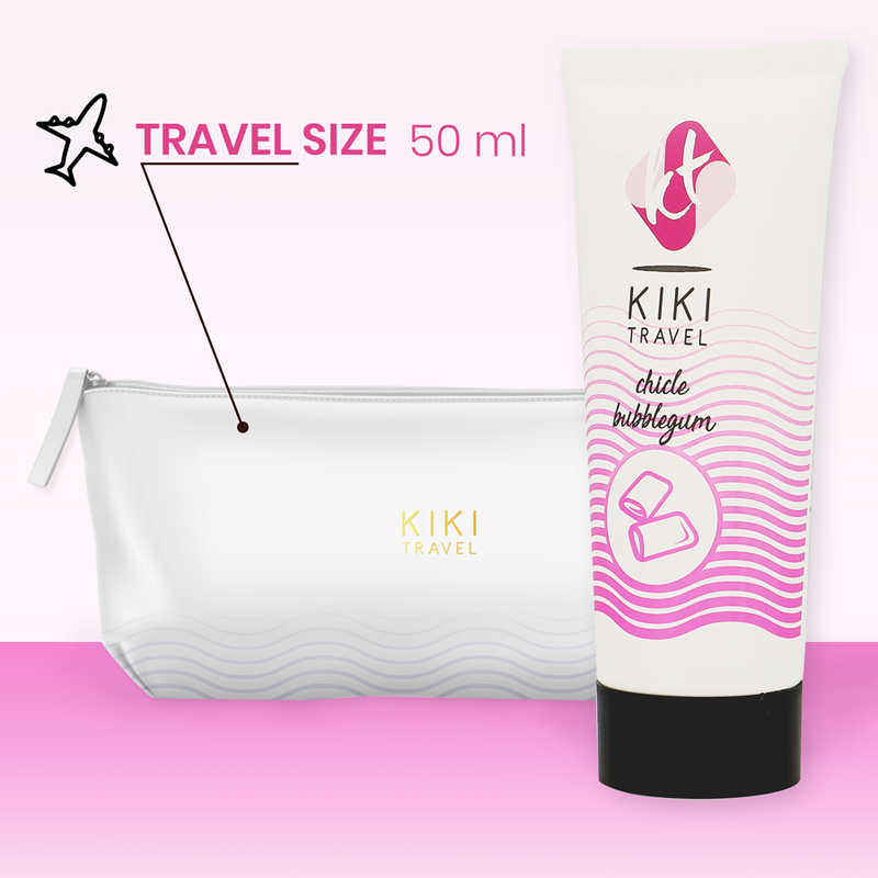 Lubrifiant Gomme Fraise Kiki Travel 50 ml