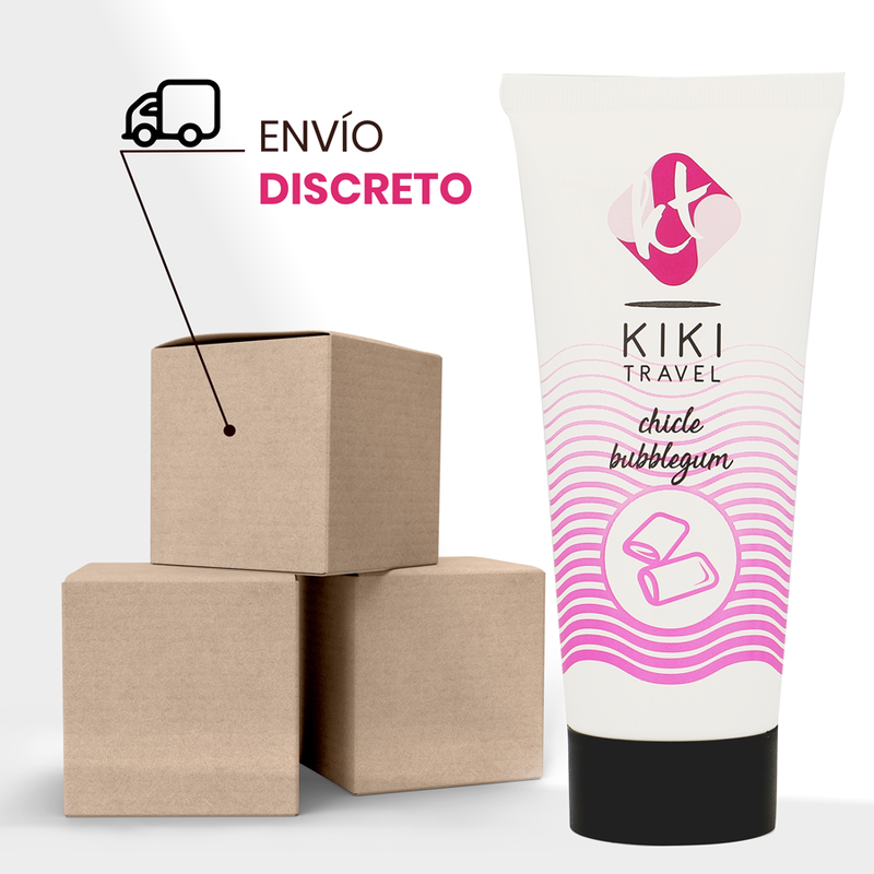 Lubrifiant Gomme Fraise Kiki Travel 50 ml