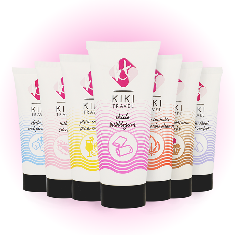 Lubrifiant Gomme Fraise Kiki Travel 50 ml