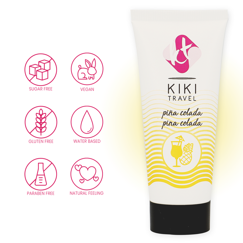 Lubrifiant Piña Colada Kiki Travel 50 ml