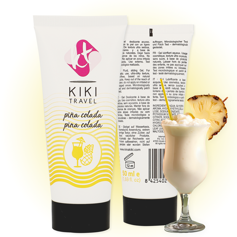 Lubrifiant Piña Colada Kiki Travel 50 ml
