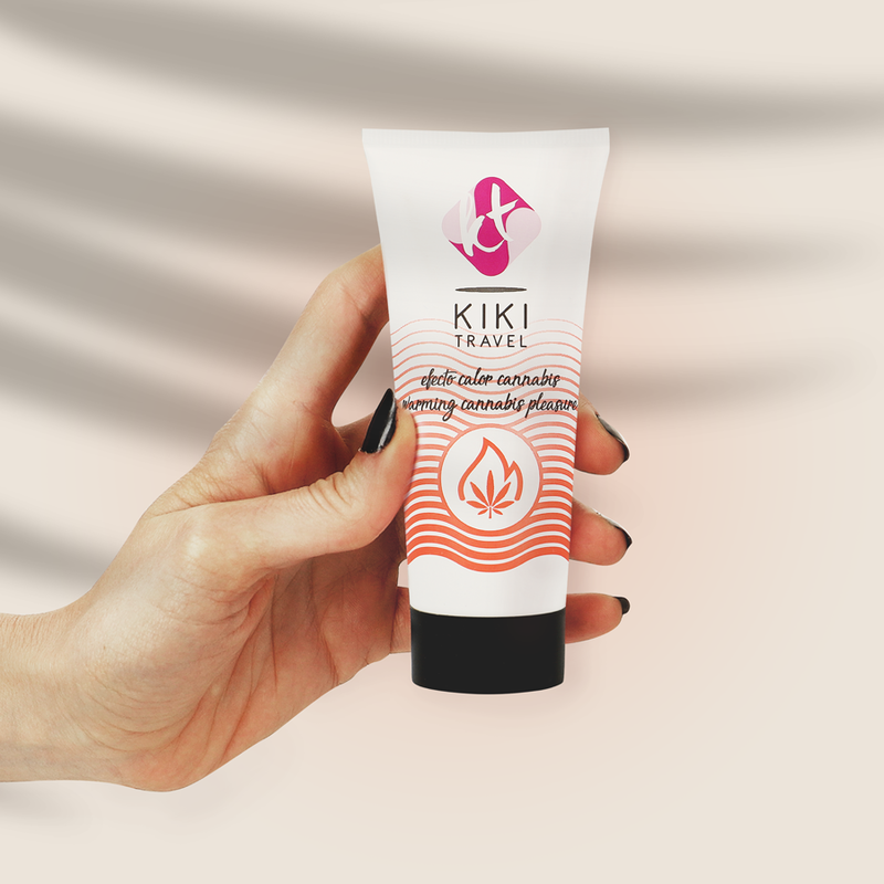 Lubrifiant Cannabis Effet Chaud Kiki Travel 50 ml