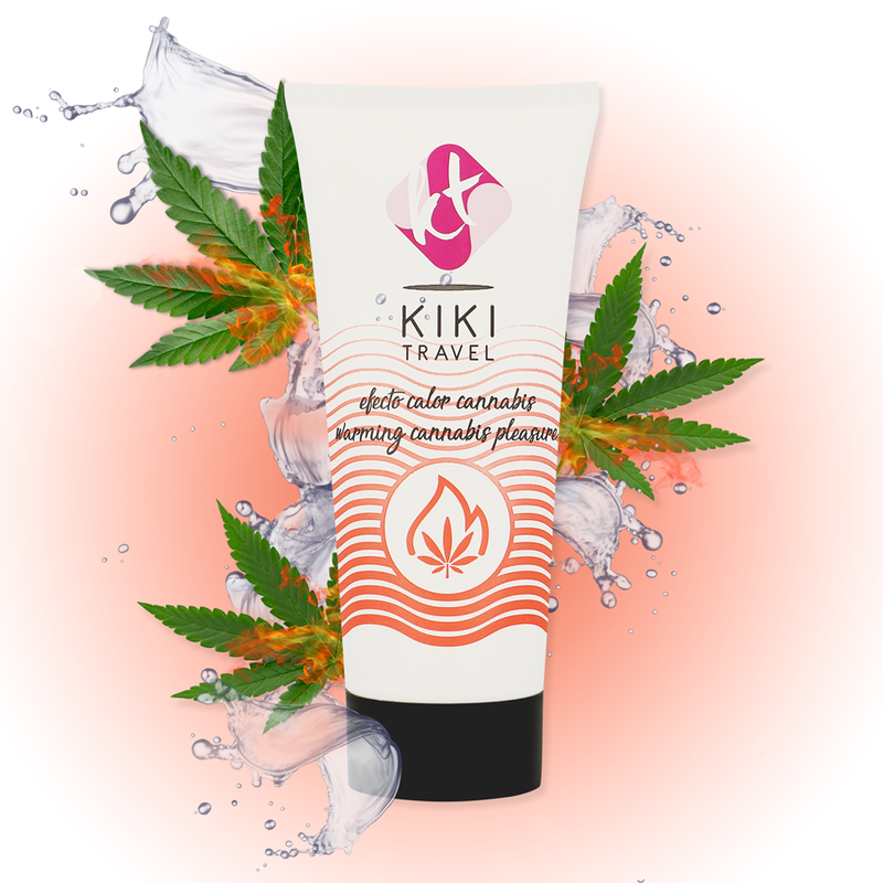 Lubrifiant Cannabis Effet Chaud Kiki Travel 50 ml