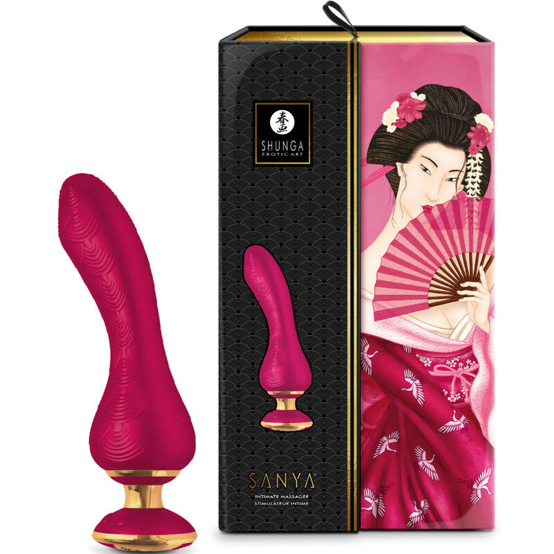 Masseur intime Sanya Fuchsia Shunga - Plaisir Raffiné