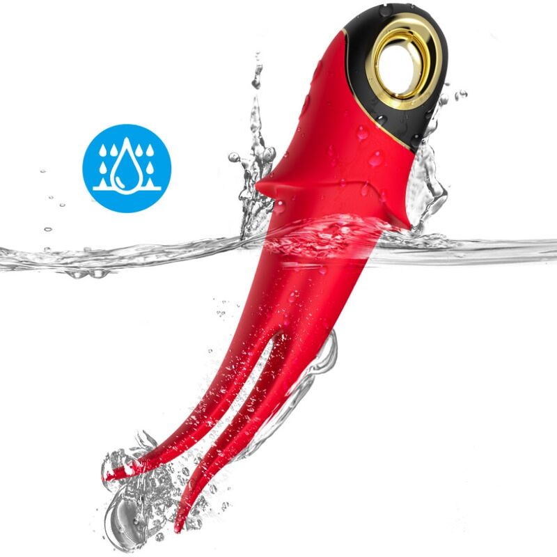 Vibromasseur Double Tête Armony - Rouge