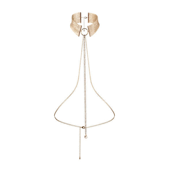 Collier Métallisé Doré – Désir Métallique