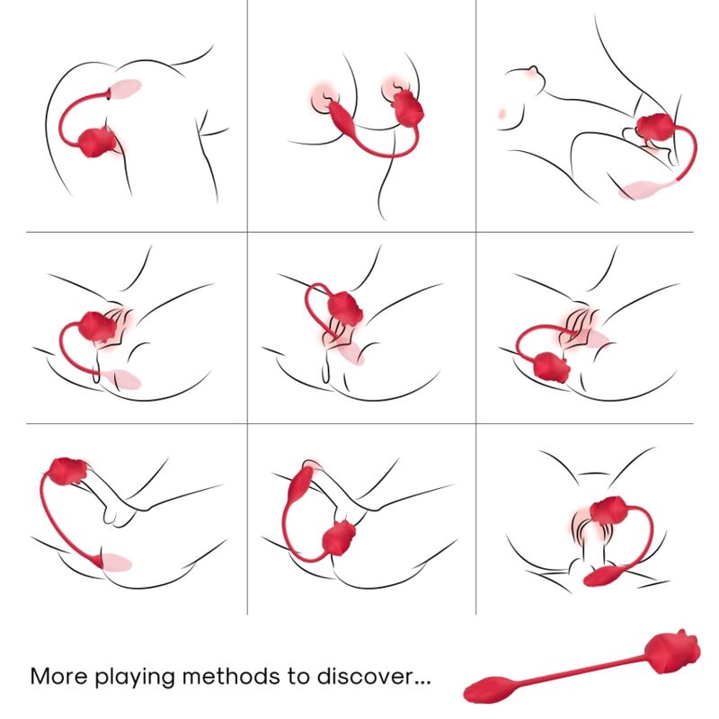 Stimulateur Rose & Vibromasseur Cola - Plaisir ultime