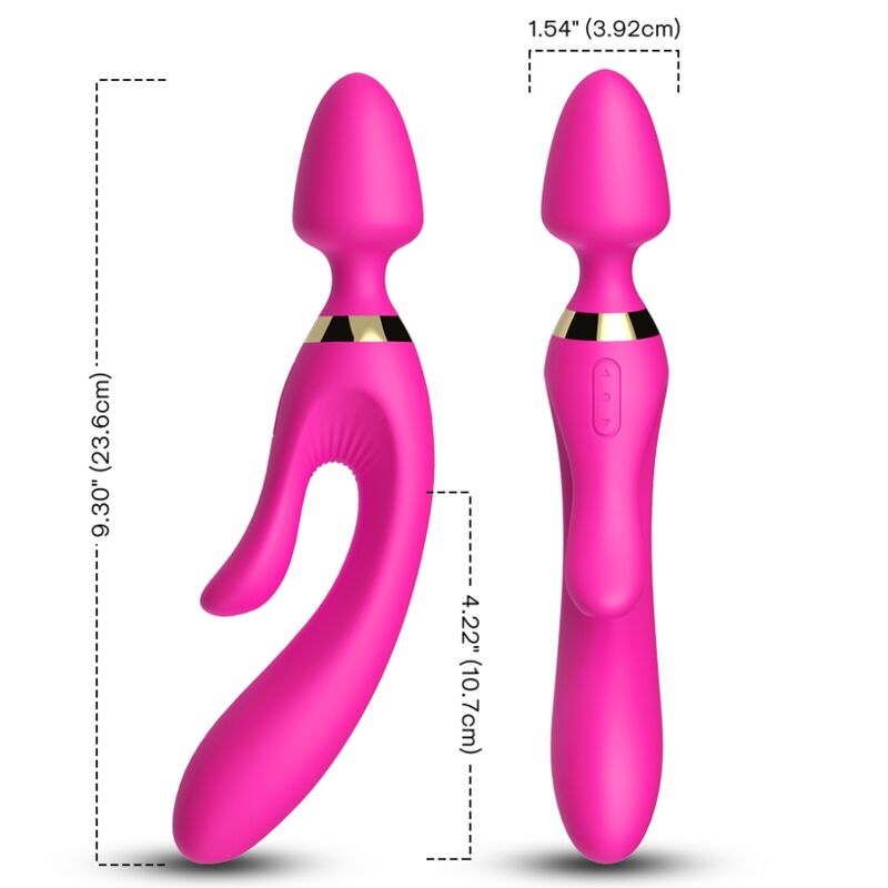 Masseur Lapin Armony Fuchsia