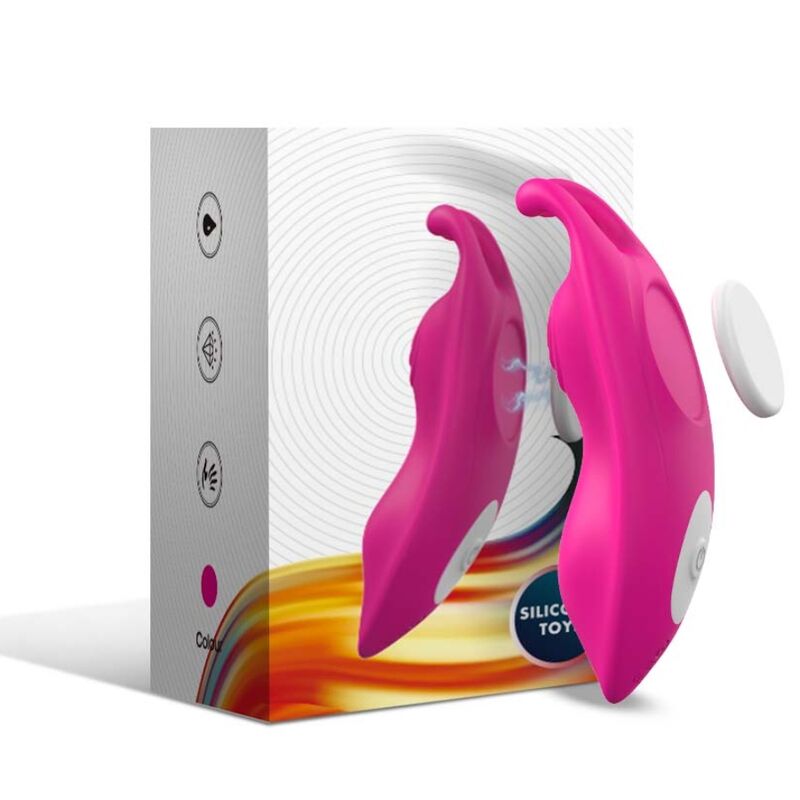 Culotte vibrante Honeybee G-Spot télécommande fuchsia
