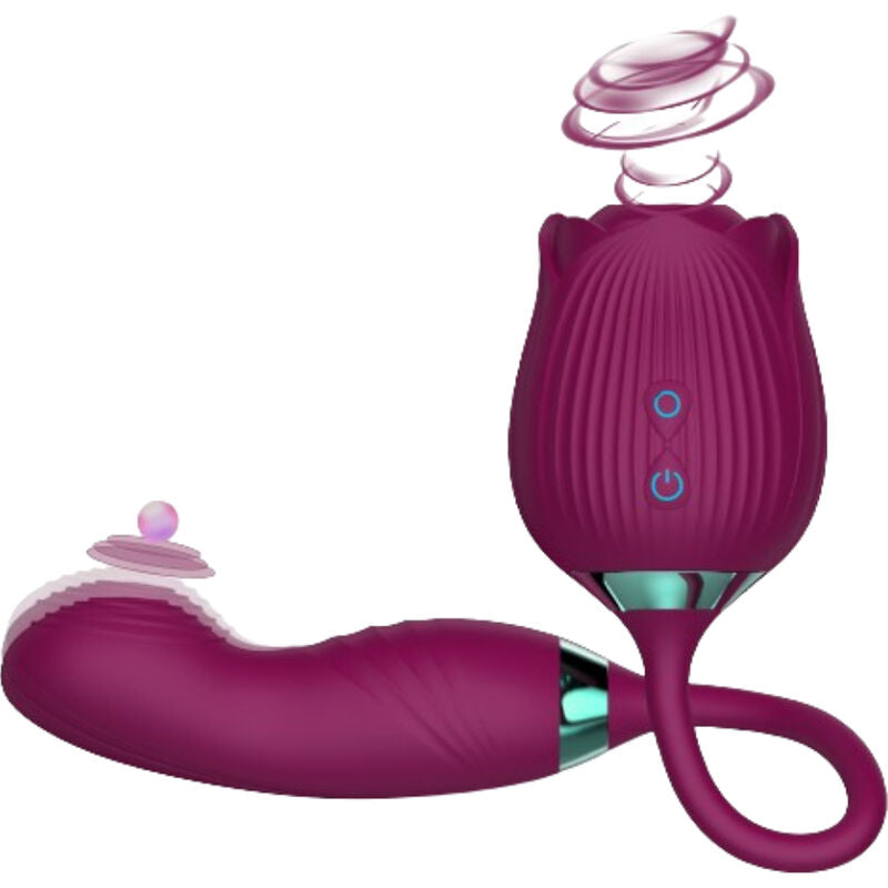 Stimulateur Delight Fleur – Aspiration et pulsations – Armony