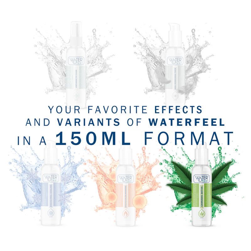 Lubrifiant au Cannabis Waterfeel 150 ML