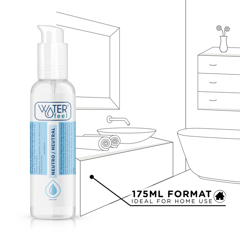 Waterfeel® - Lubrifiant Naturel à Base d'Eau 175 ml