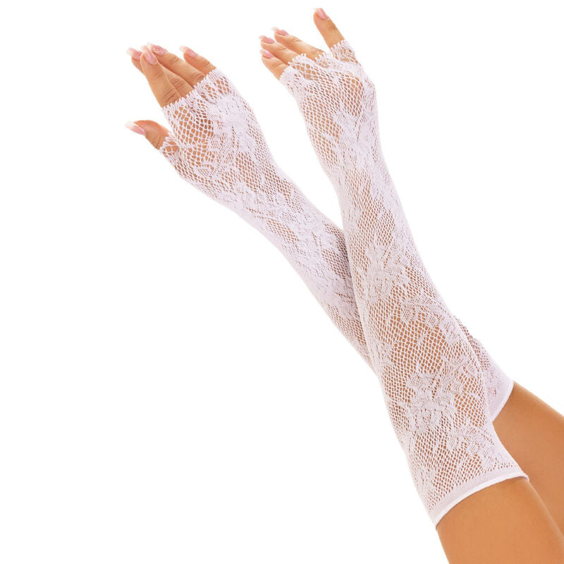 Gants Floraux Sans Doigts Leg Avenue