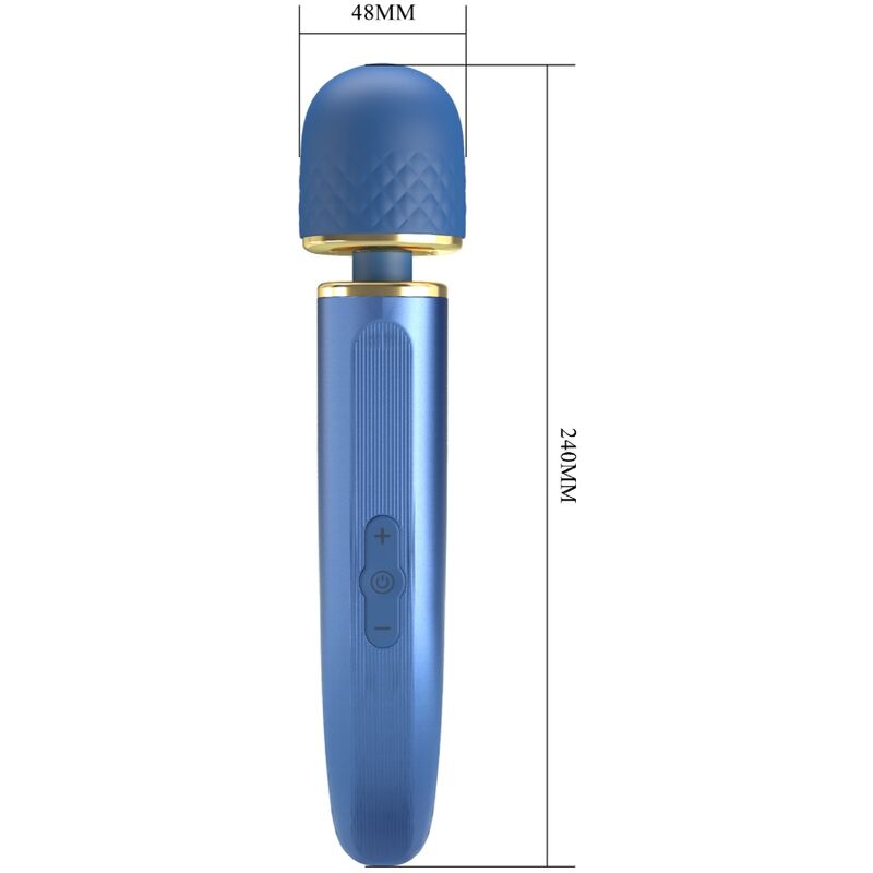Masseur 7 Modes de Vibration Bleu Pretty Love