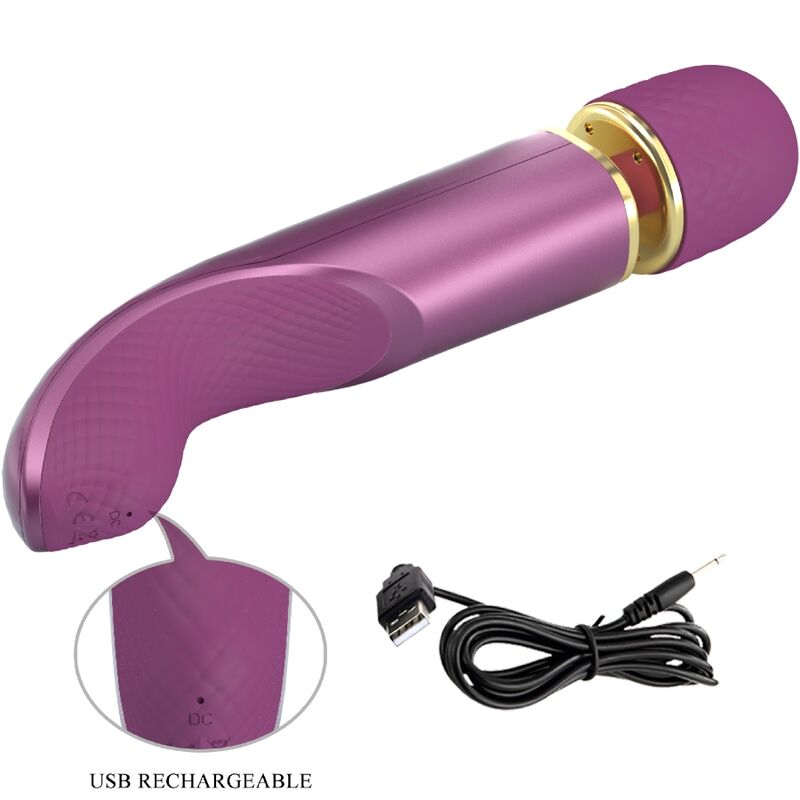 Masseur 7 Modes de Vibration Violet Pretty Love