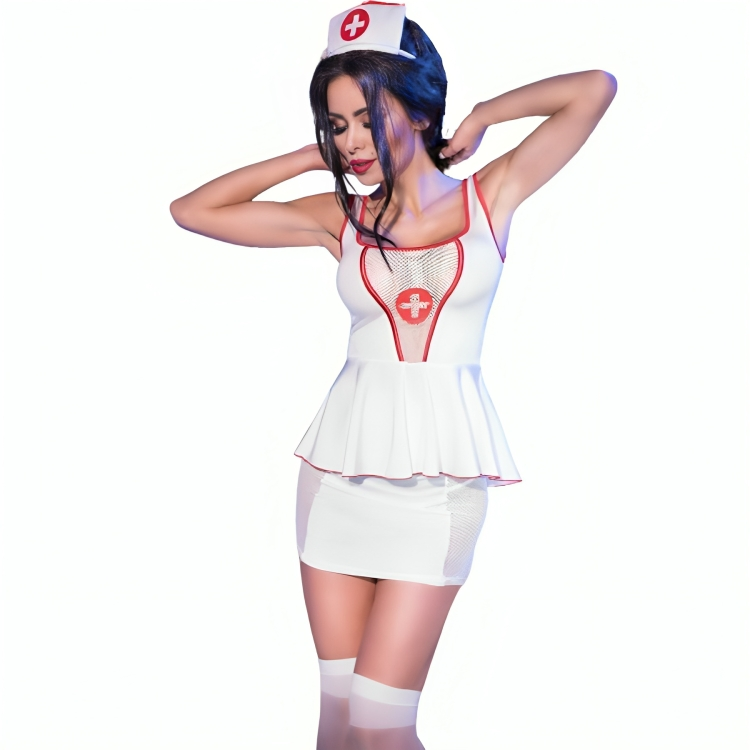 Costume Haut et Jupe d'Infirmière
