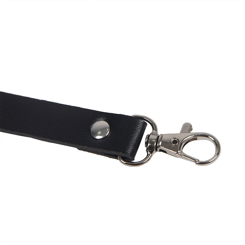 Harnais Corps en Cuir Noir