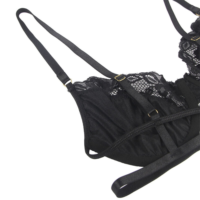 Ensemble dentelle noir pour séduction absolue