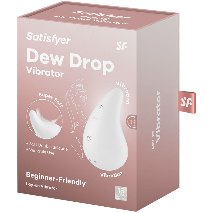 Vibromasseur Satisfyer Dew Drop – Clitoridien et Étanche