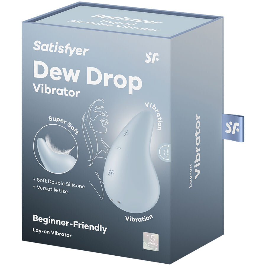 Vibromasseur Satisfyer Dew Drop – Clitoridien et Étanche