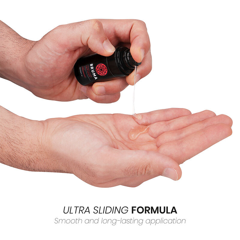 Vibromasseur liquide ultra glissant fraise BRUMA 15 ml