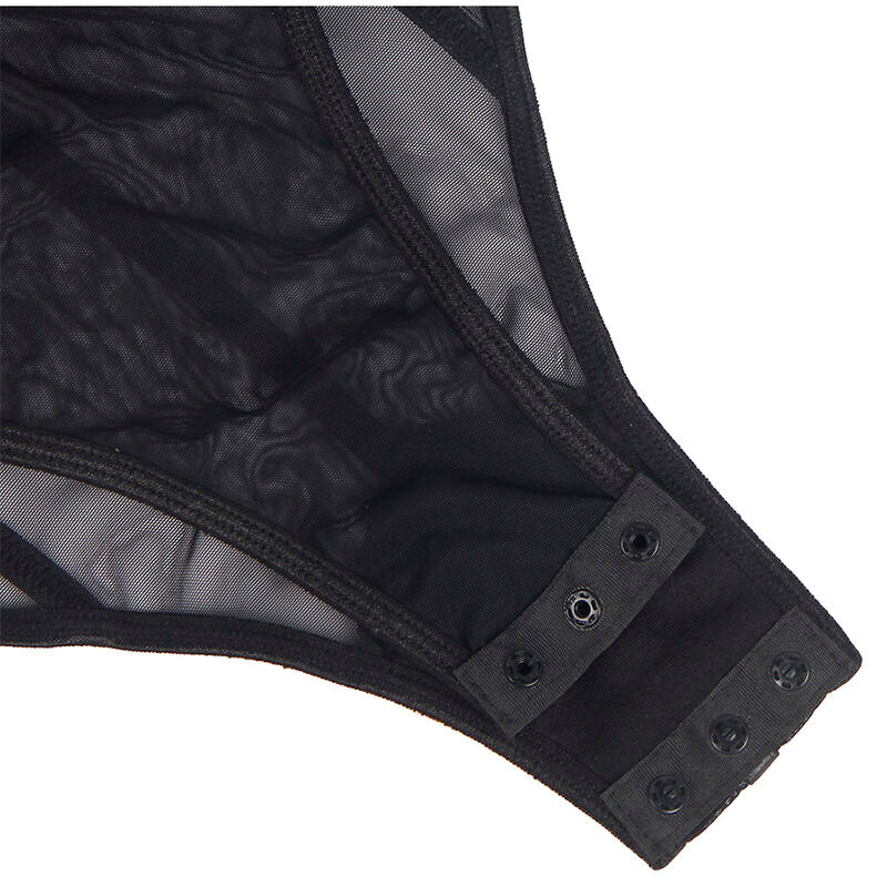 Body Bretelles Chaîne Noir Subblime