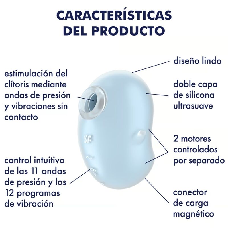 Satisfyer Cutie Ghost - Stimulation Clitoridienne Intense