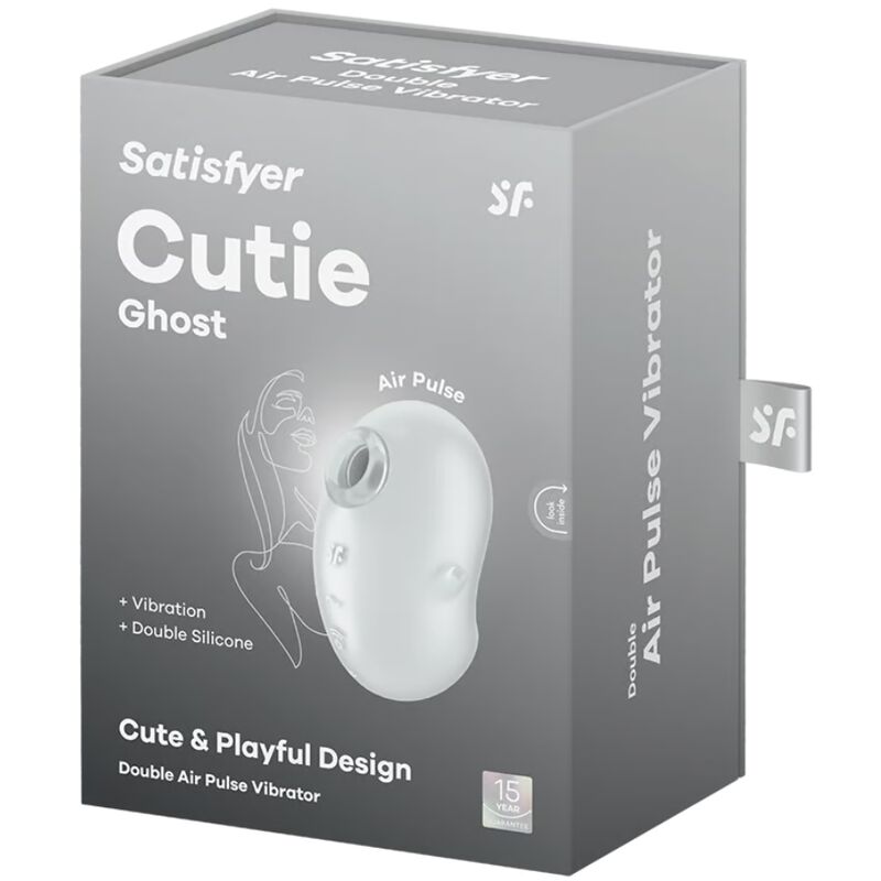 Vibromasseur Cutie Ghost Satisfyer - Blanc