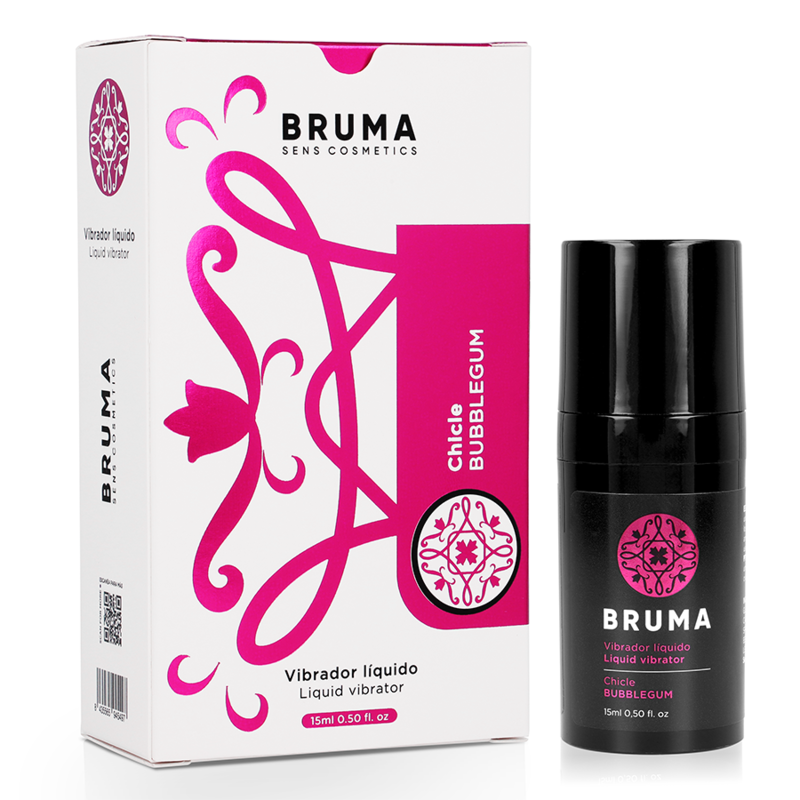 Gel intime vibrant saveur bubblegum BRUMA 15 ml