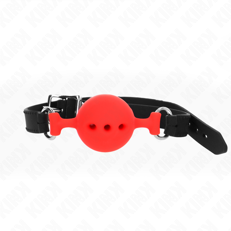 Bâillon entièrement en silicone KINK