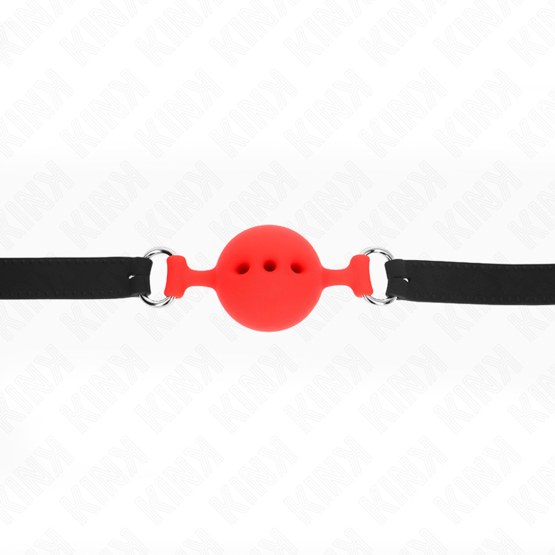 Bâillon entièrement en silicone KINK