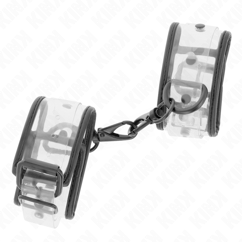 Menottes transparentes ajustables KINK