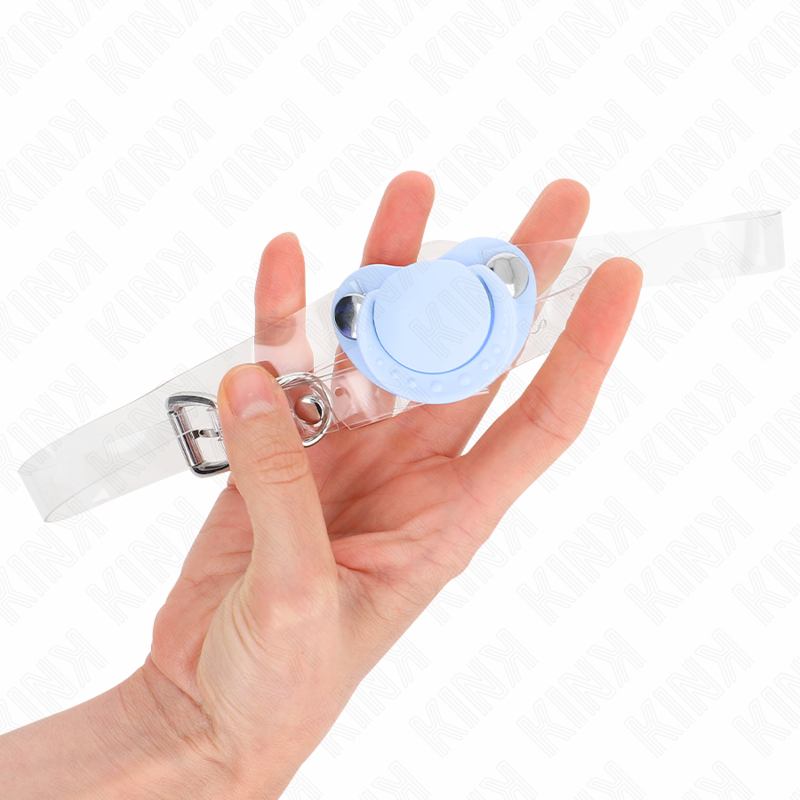 Gag en Forme de Sucette Bleu Clair