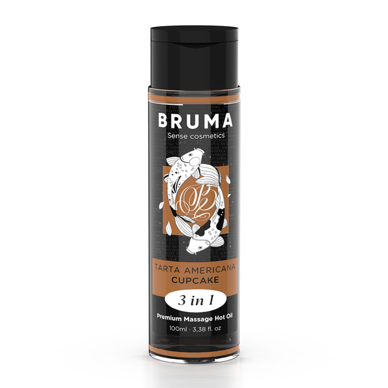 Huile de massage chaleur saveur cupcake BRUMA 100 ml