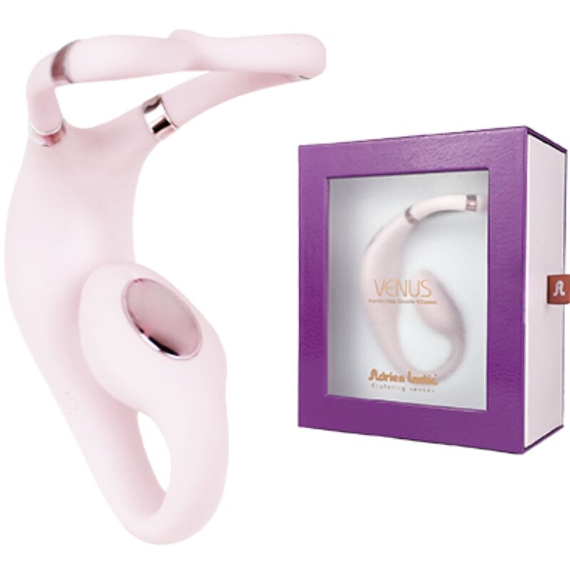 Couple Secrets II Double Stimulation Rose Adrien Lastic