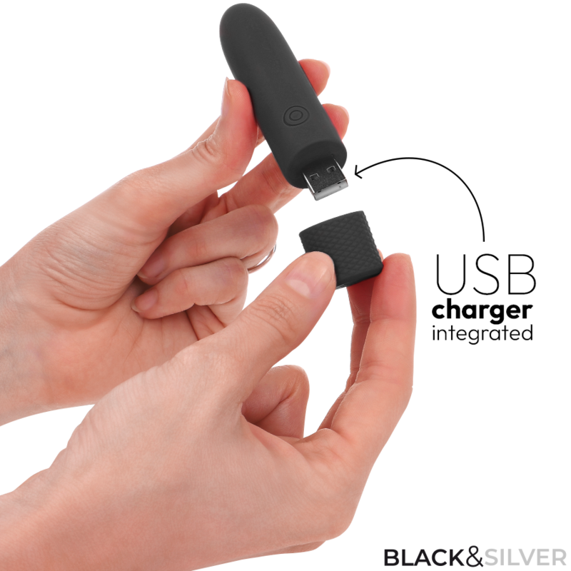 Geri Bullet Vibrant Rechargeable USB Noir