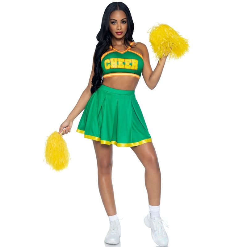 Costume de Pom-Pom Girl Vert
