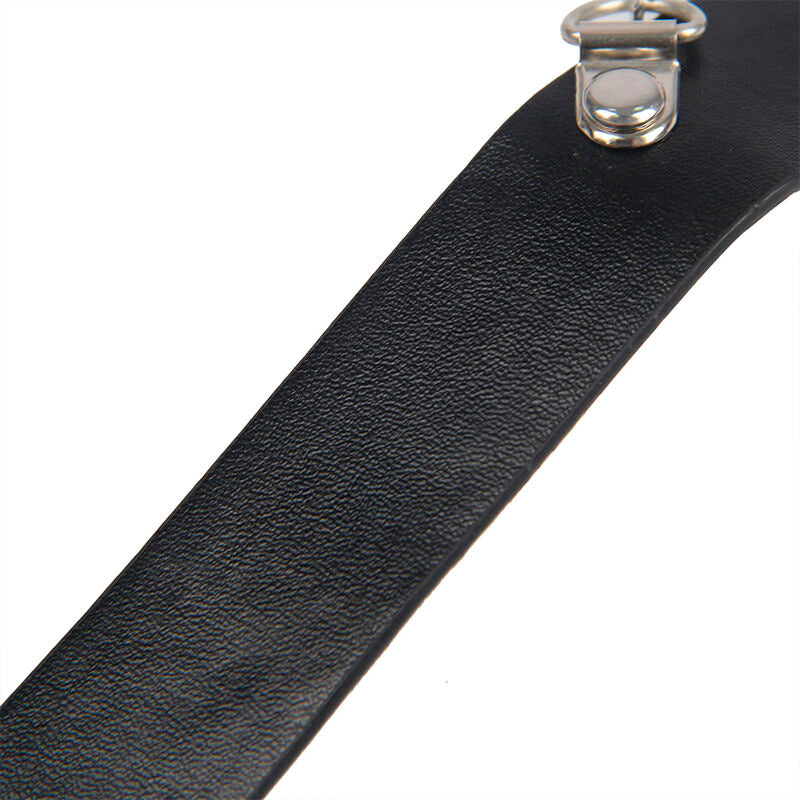 Pinces à Seins en Cuir Noir