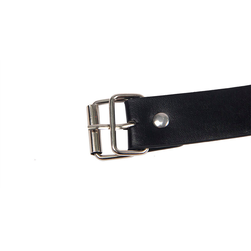 Pinces à Seins en Cuir Noir