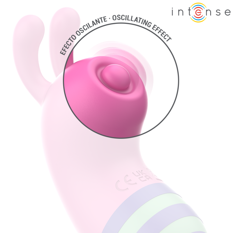 Stimulateur Abeille Rose et Vert Willie