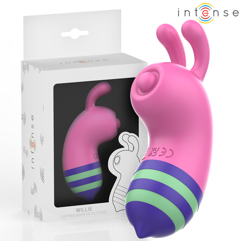 Stimulateur Abeille Rose et Vert Willie