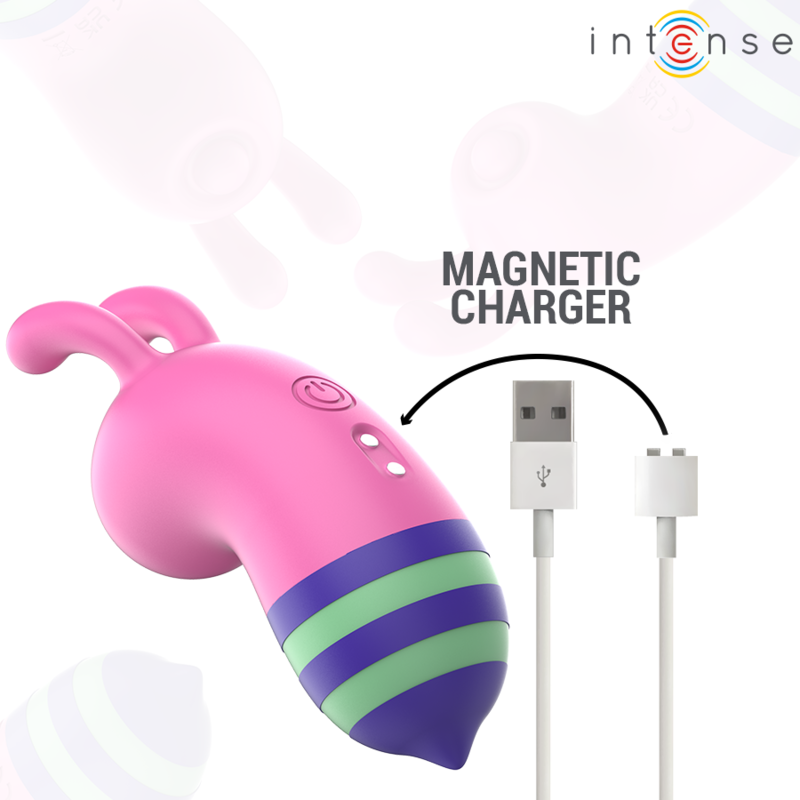 Stimulateur Abeille Rose et Vert Willie