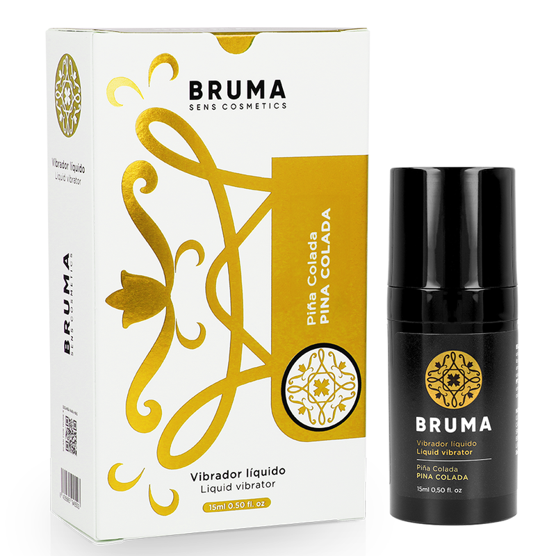 Gel intime vibrant saveur pina colada BRUMA 15 ml