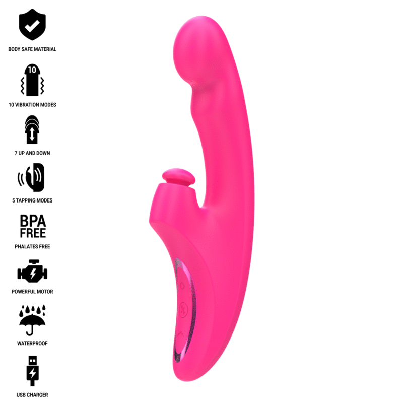 Vibromasseur EMI 3 en 1 – Vibration, Aspiration et Stimulation