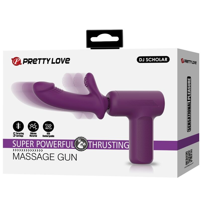 Masseur DJ Scholar 5 Réglages Violet Pretty Love