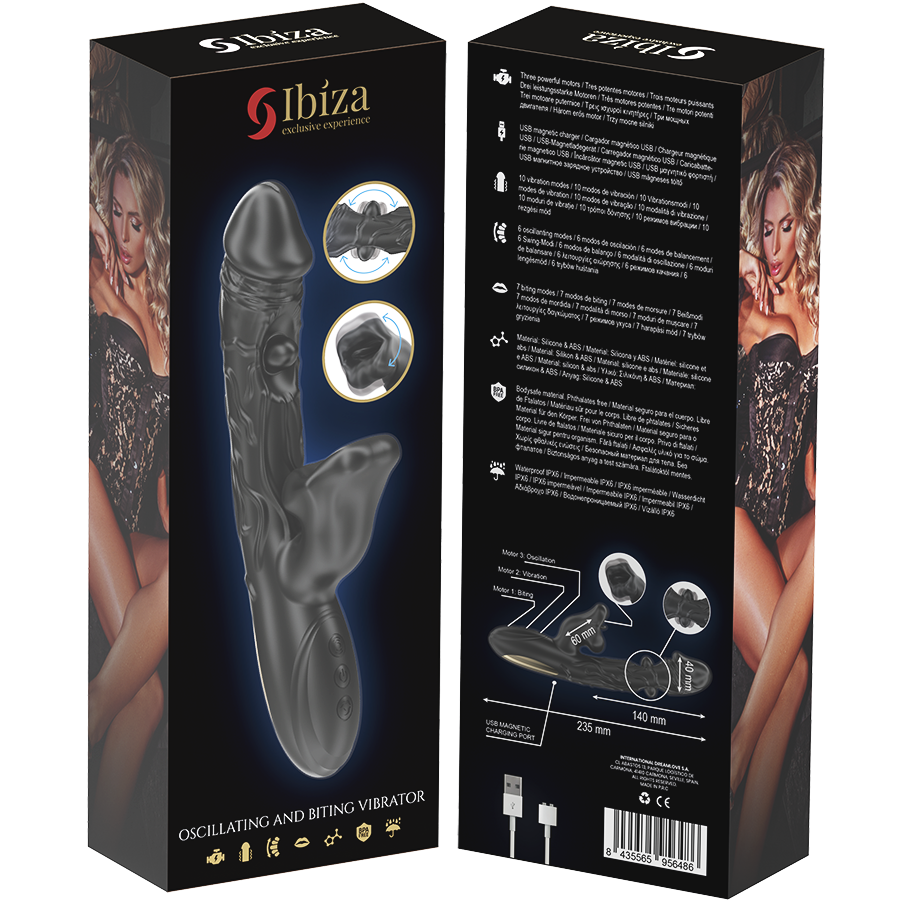 Stimulateur clitoridien – Effets rotation et morsure