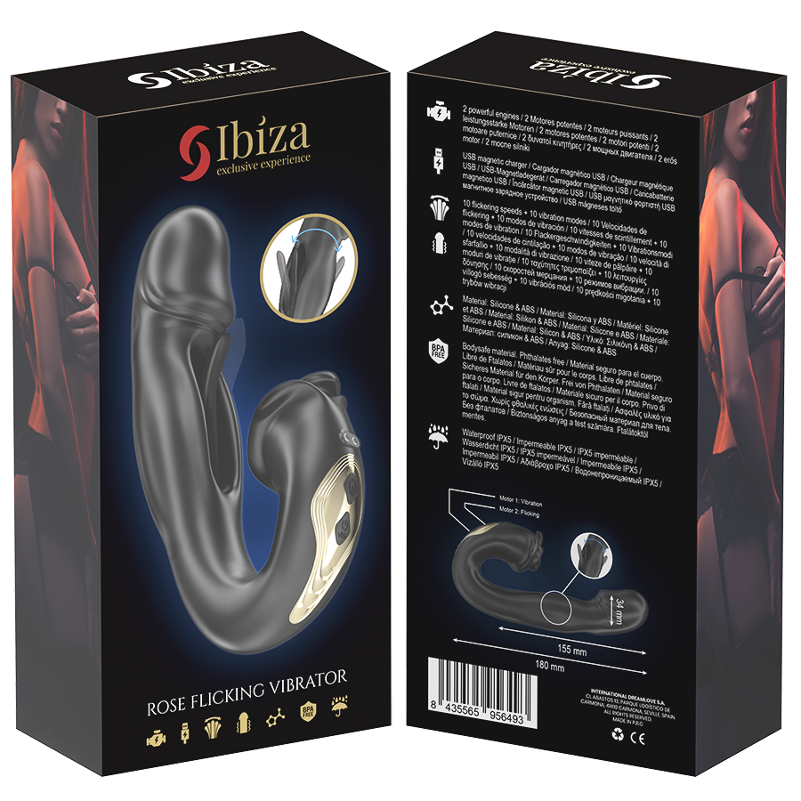 Vibromasseur Rose – Stimulation intense et élégante